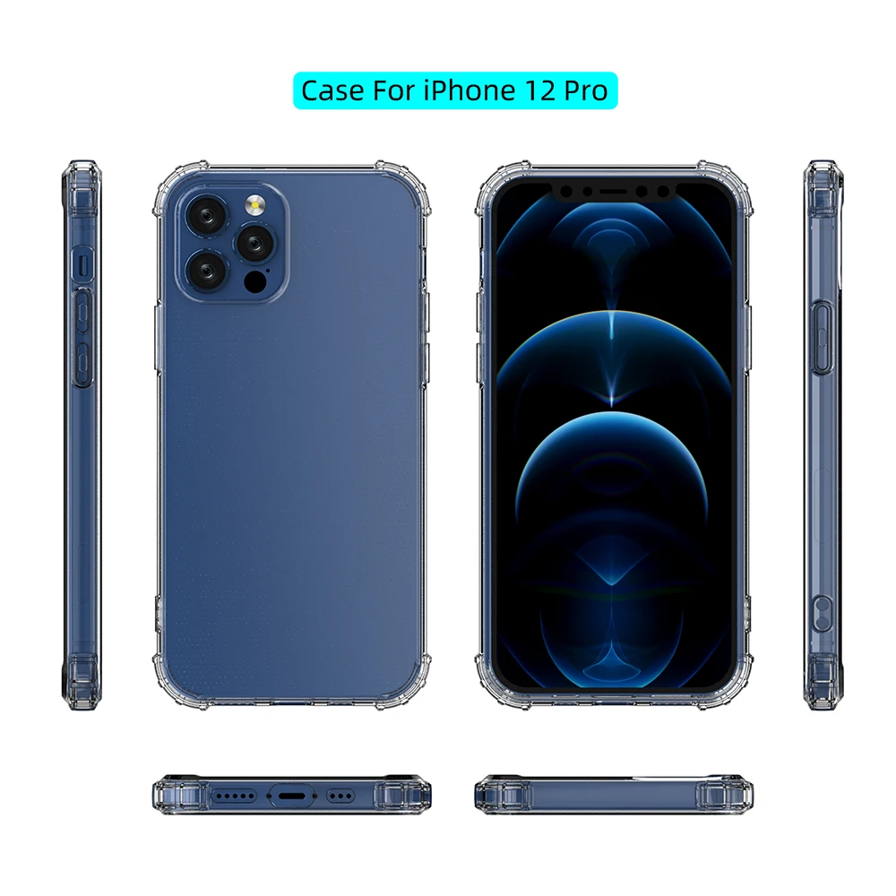 Чехол-накладка для iPhone XS XR мягкий ударопрочный ТПУ чехол 7 8 12 Pro Max 11 тонкий