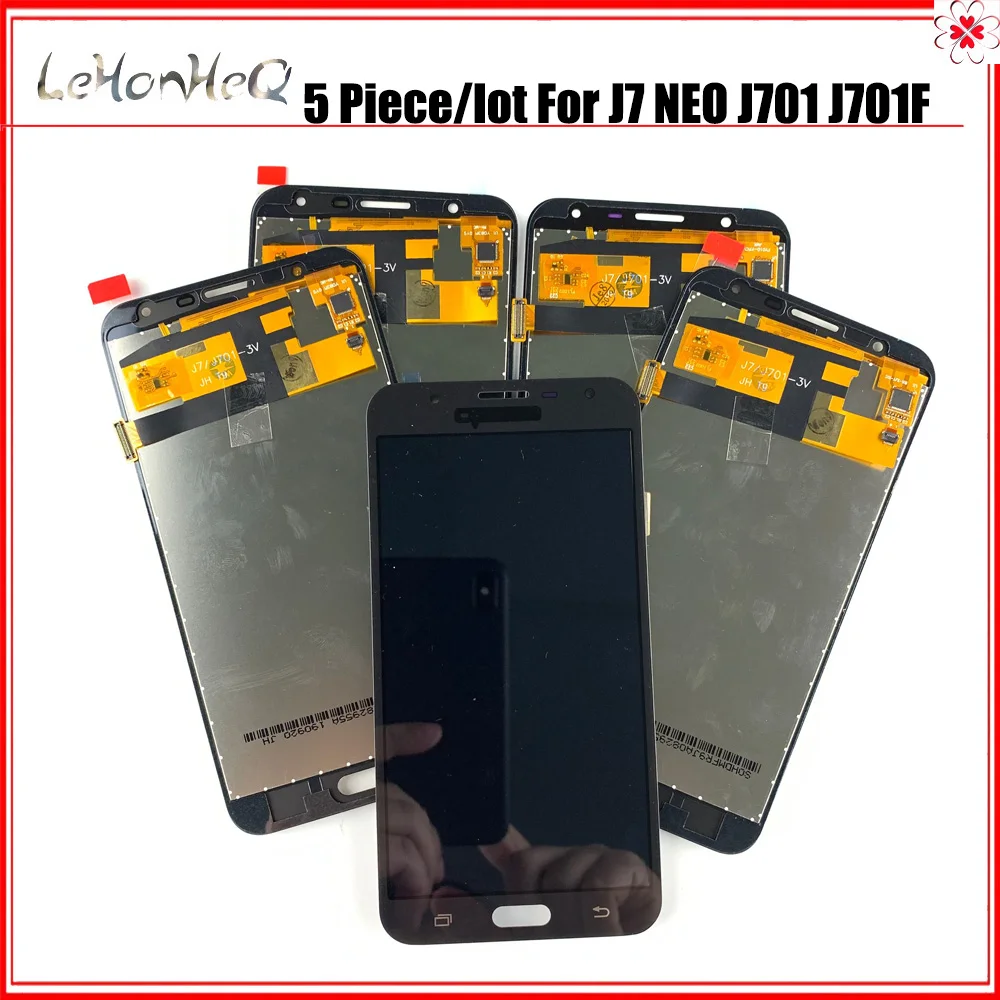 ЖК дисплей TFT с возможностью регулировки 5 шт./лот для Samsung Galaxy J7 NEO J701 J701F J701M J701H