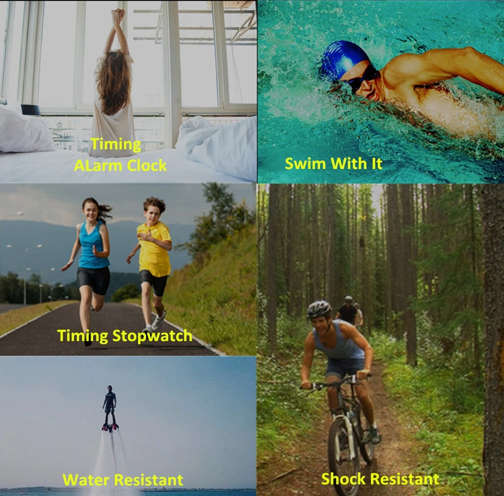 OHSEN детские цифровые спортивные часы с будильником и хронографом светодиодный