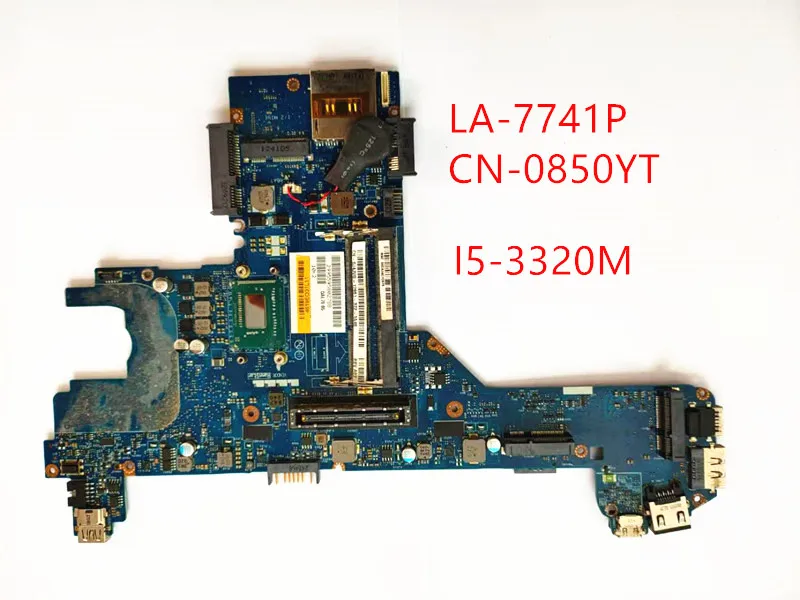 Для Dell Latitude E6330 E6430S Материнская плата ноутбука QAL70 LA-7741P CN-0850YT 850YT материнская I5-3320M