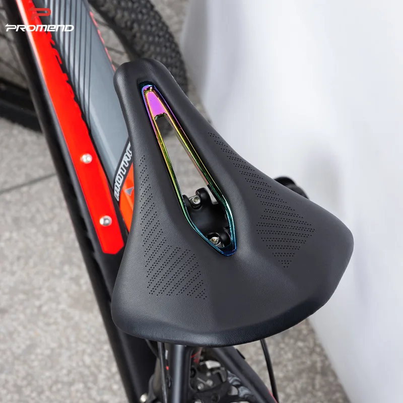 Седло для горного велосипеда PROMEND ажурное седло из искусственной кожи