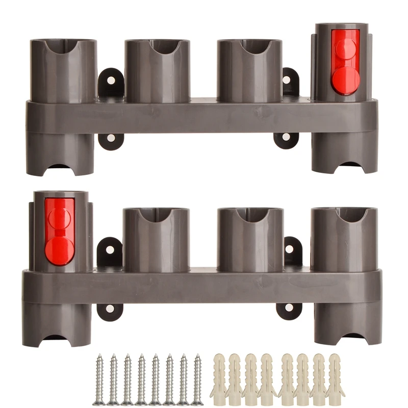 

2Piece Storage Bracket Holder for Dyson V7 V8 V11 Vacuum Cleaner Parts Brush Stand Tool Storage Holder Base Accessory
