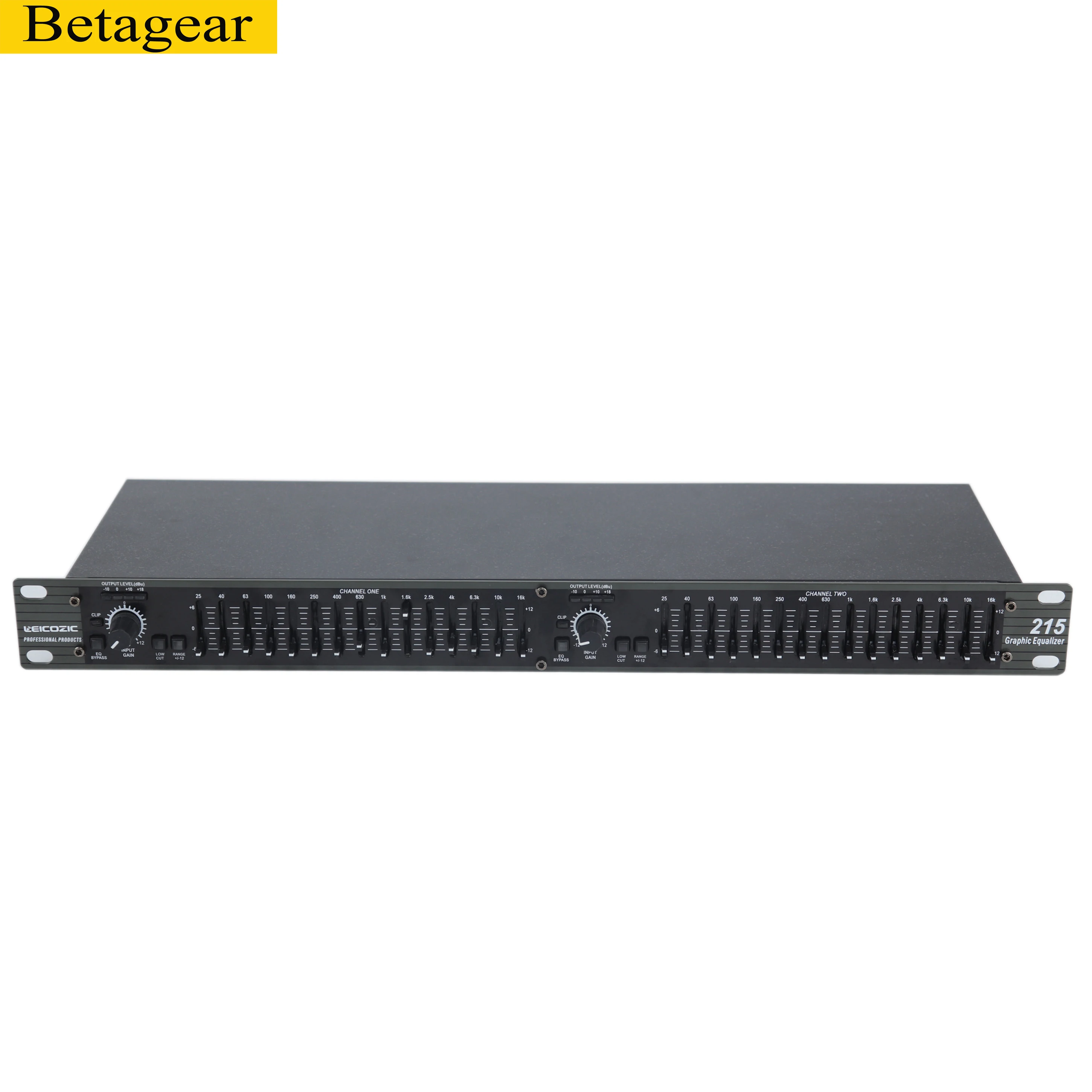 Betagear 2x15 полоса стерео эквалайзер двойной графический эквалайзер EQ215 Оборудование студии звукозаписи equipos de musica звуковая система