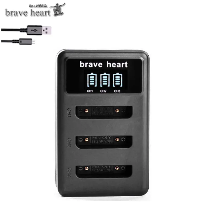 5x Li-40B LI-42B LI ion аккумулятор 40B 42B LI40B Батарейки + ЖК-дисплей USB Зарядное устройство