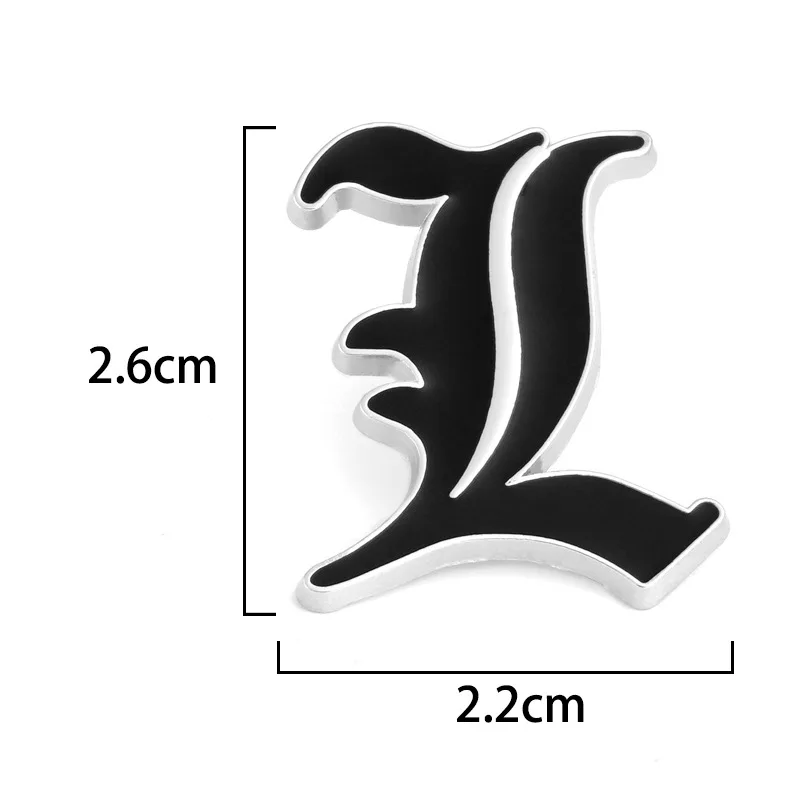 LT478 Collection Death Note Anime Enamel Pins Badge Brooch Backpack Bag Collar Lapel Decoration Jewelry Gifts for Friends | Украшения и