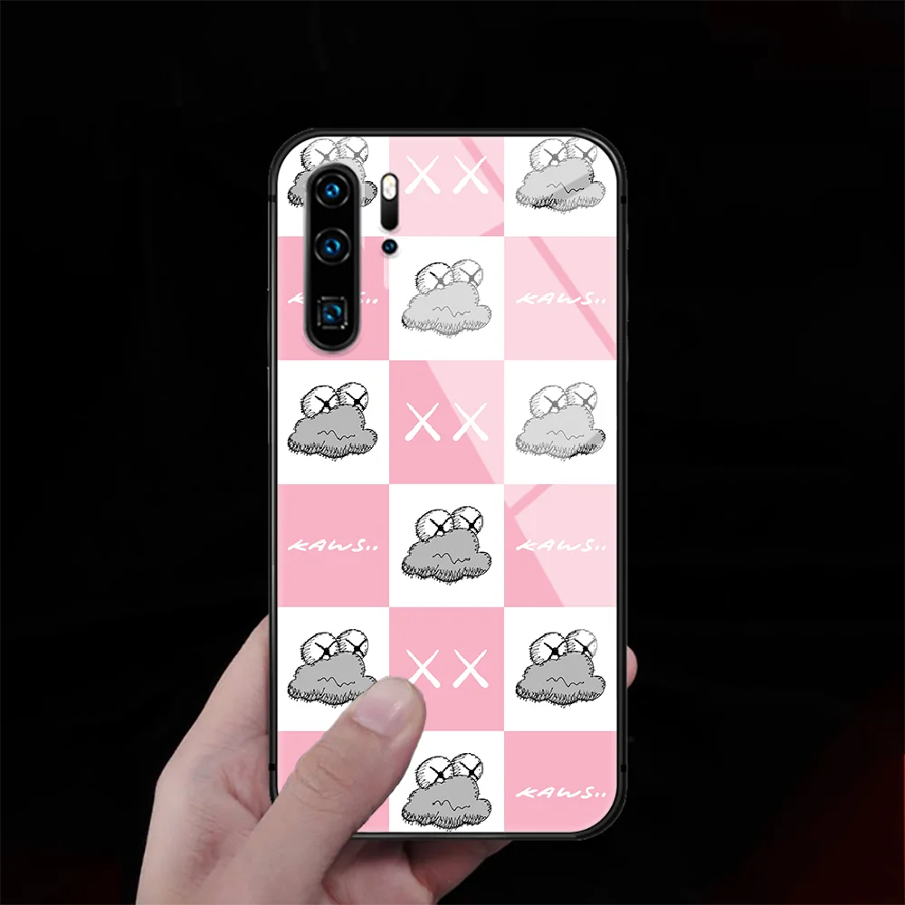 

Super Boys-kaw Tempered Glass Phone Case Cover For Huawei P Nova Mate 5T 20 30 40 Pro Lite Smart 2019 2021 Back Prime Pretty