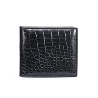 2021 luxury brand crocodile leather wallet mens short belly purses european style carteira masculina men wallets cartera hombre