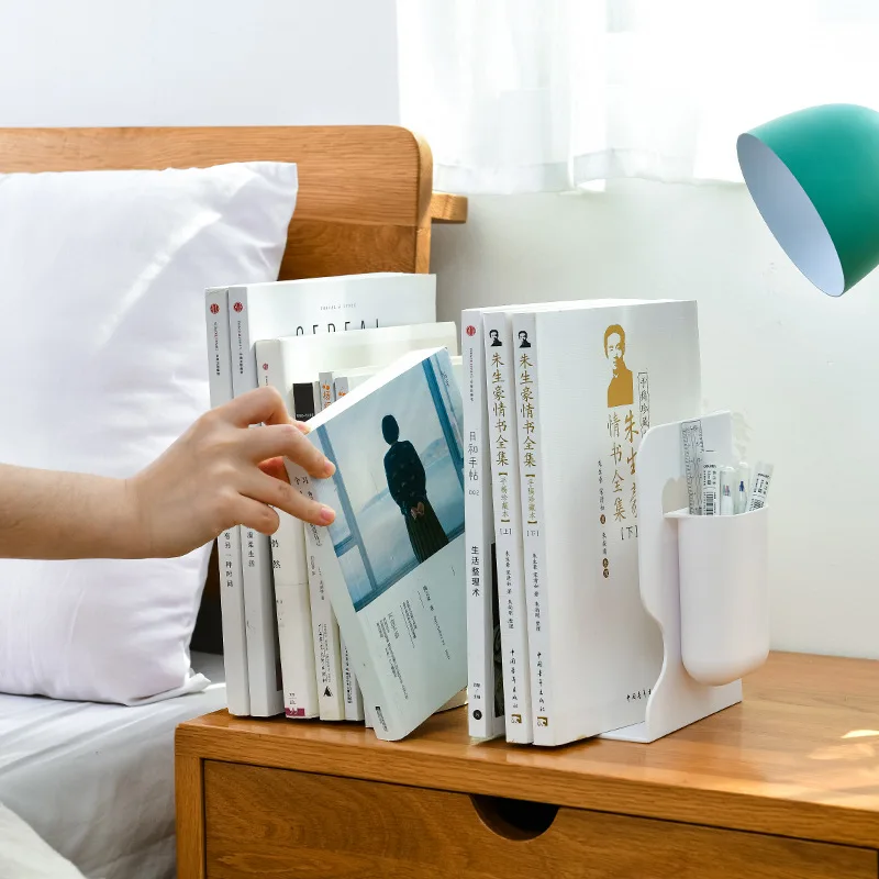 Регулируемый выдвижной держатель для книг книжные концы с держателем ручек
