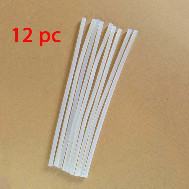 12pc glue stick ПЭ Искусственный цветок розы подарок на день Святого Валентина пена медведь плесень головки Роза медведь собака плесень аксессуары сумка набор инструментов - Цвет: 12pc glue stick