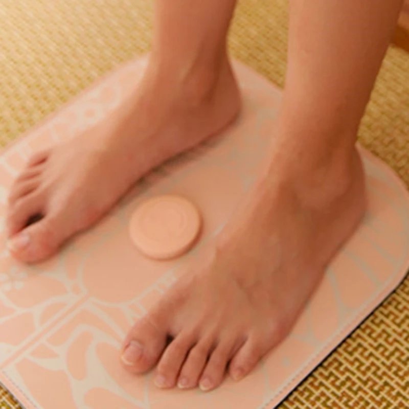 

Foot Massager Electric, Intelligent Foot Massager for Relaxation, Portable Massage Mat Muscle Stimulator