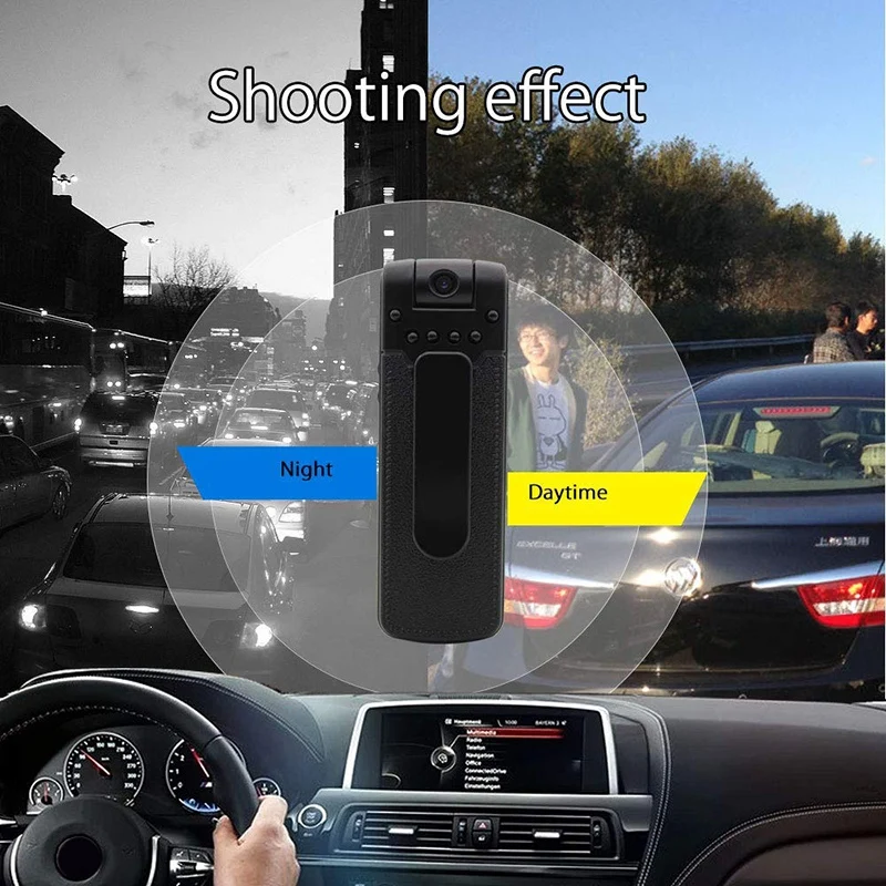 1080P HD Mini IP Camera Voice Audio Recorder PIR Motion Dection Infrared Night Vision Back Clip DVR | Электроника