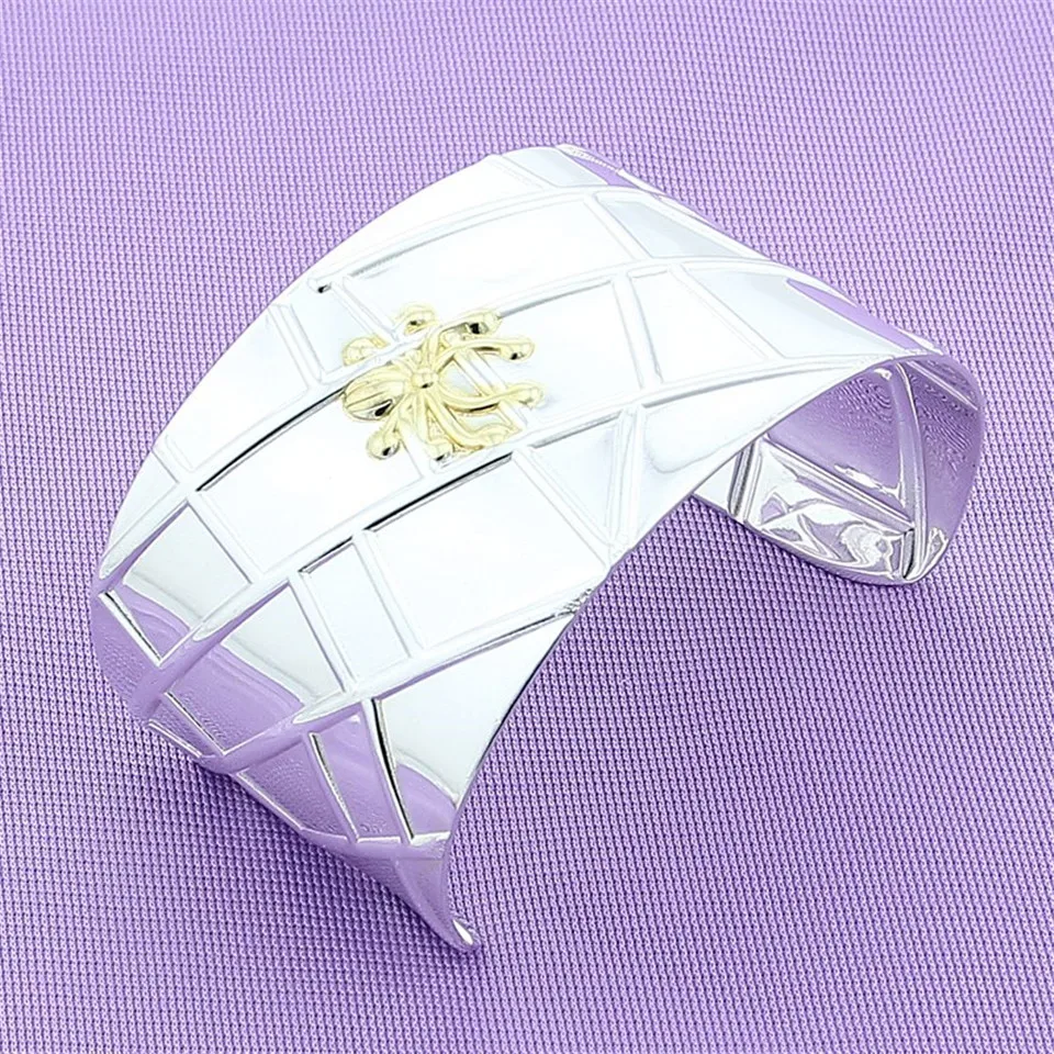 Женский браслет-паук с серебряным покрытием 40 мм | Украшения и аксессуары