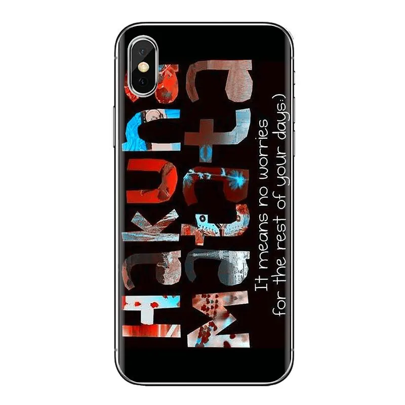 Для iPhone XS Max XR X 4 4s 5 5S 5C SE 6 6S 7 8 Plus samsung Galaxy J1 J3 J5 J7 A3 A5 TPU Чехлы Hakuna Matata Aztec Andes Trial |