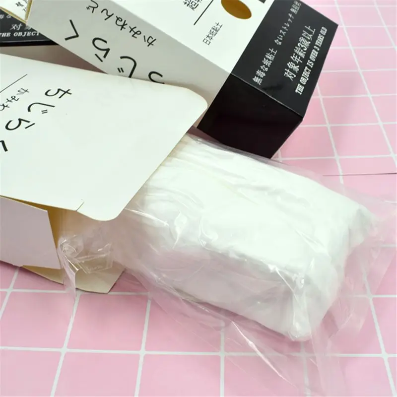 Глина мягкая бумажная легкая для моделирования 100 г различные цвета Ультралегкая