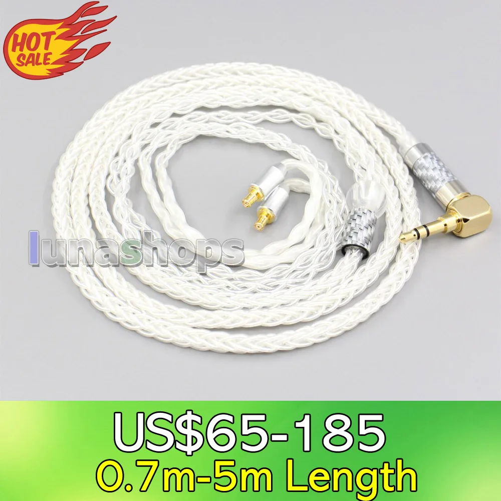 

8-жильный кабель для наушников LN006781, 4,4 мм, 2,5 мм, 99% чистого серебра, для аудиотехники, модели ls300, ls200, ls70, ls50, e40, e50, e70, 312A