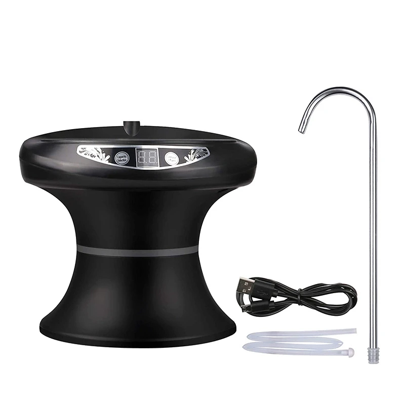 

Диспенсер для питьевой воды, автоматический Электрический насос для бутылки 5 галлонов, USB диспенсер для бутылок с водой, портативный