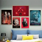 Настенная Картина на холсте Алая ведьма Ванда зрение Популярная ТВ серия Marvel постеры с супергероями и принты картины декор комнаты