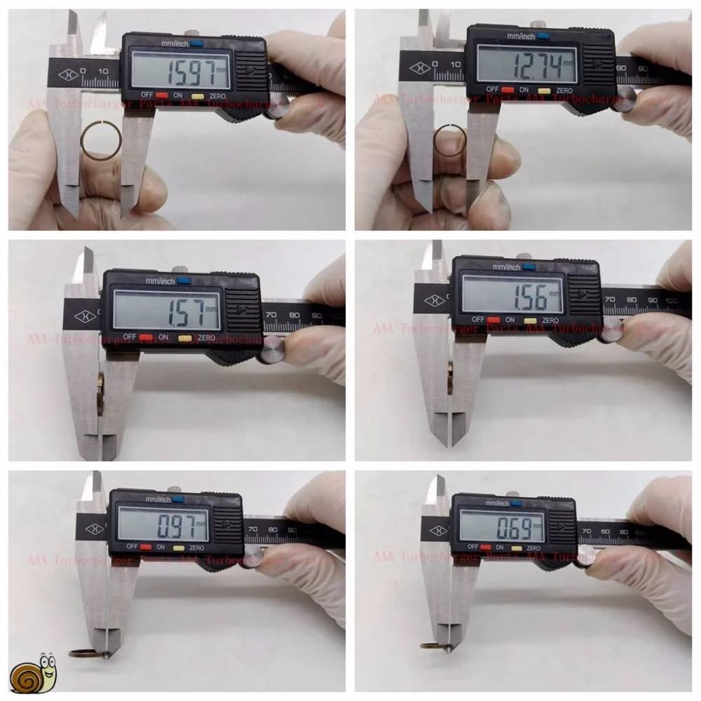 Запасные части для турбокомпрессора TB25 уплотнительное кольцо/поршневое кольцо