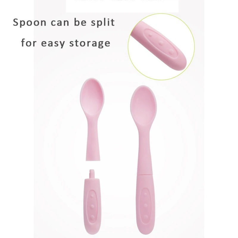 

4pcs Cute Baby Mill Grinding Bowl Kids Handmade Grinding Food Learn Dishes Bowl Spoon Tools Set Multi-purpose