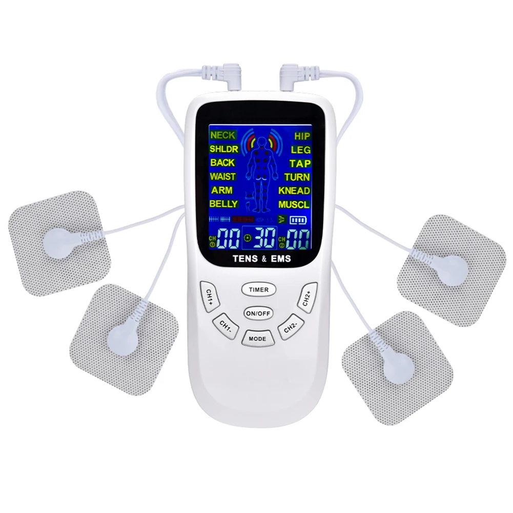 4 Electrode 15 Modes Tens Acupuncture Electric Therapy Massageador Machine Pulse Body Slimmming Sculptor Massager Pain Relief |