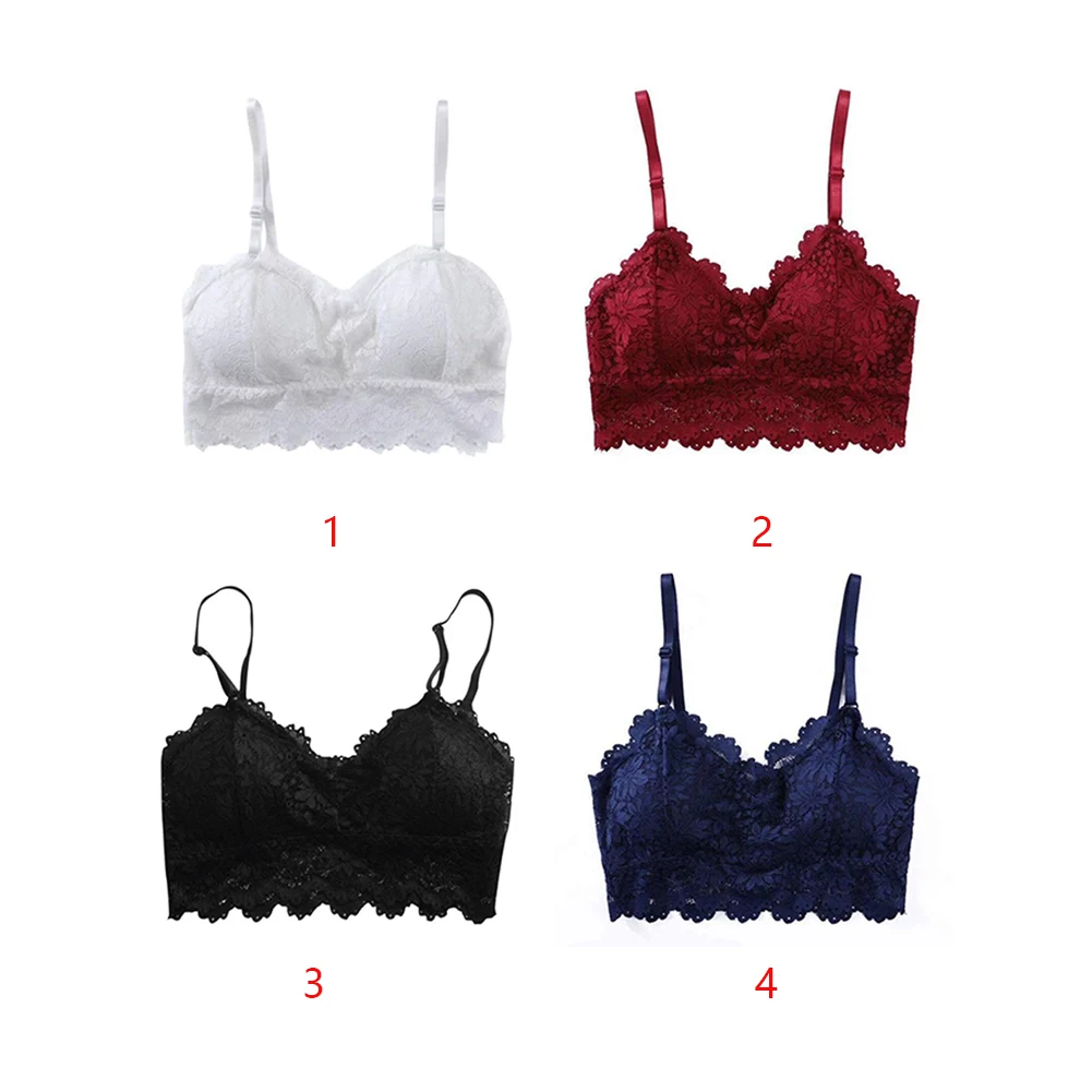 Женское нижнее белье с подбивкой и регулируемым ремешком простая повседневная