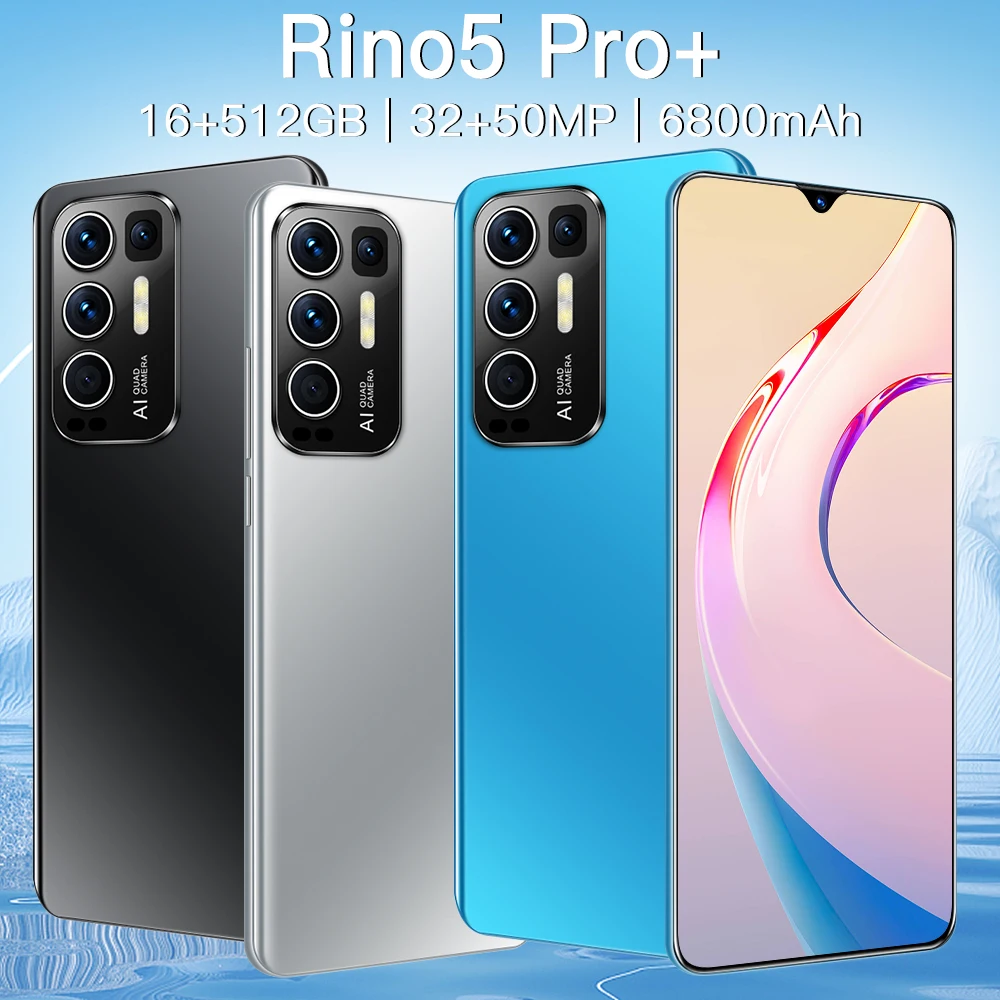 

100% оригинальный смартфон Rino5 Pro +, полный дисплей 6,7 дюйма, 16 ГБ, 512 ГБ, стандартная версия 4G/телефон XAOMI 2021