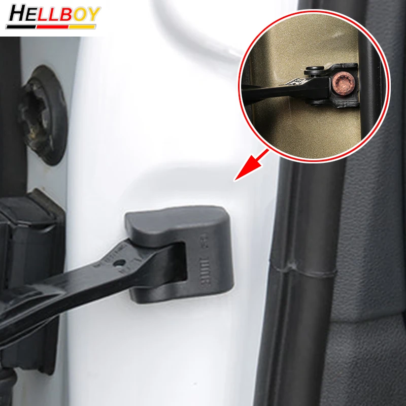 

4pcs For VW Passat B7 B8 CC Golf 7 MK7 POLO 6R 6C Volkswagen Jetta MK6 Tiguan Car Door Lock Stopper Check Strap Protector Cover