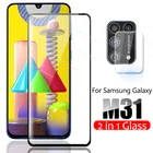 Закаленное стекло 2 в 1 для камеры Samsung Galaxy M31, пленка для Samsung Galaxy M31 M 31 SM-M315FDS SM-M315FDSN, защитное стекло 6,4