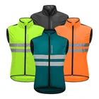 Жилет для езды на горном велосипеде, мотоциклетный дышащий светоотражающий Топ без рукавов, жилет для езды на велосипеде, ветровка