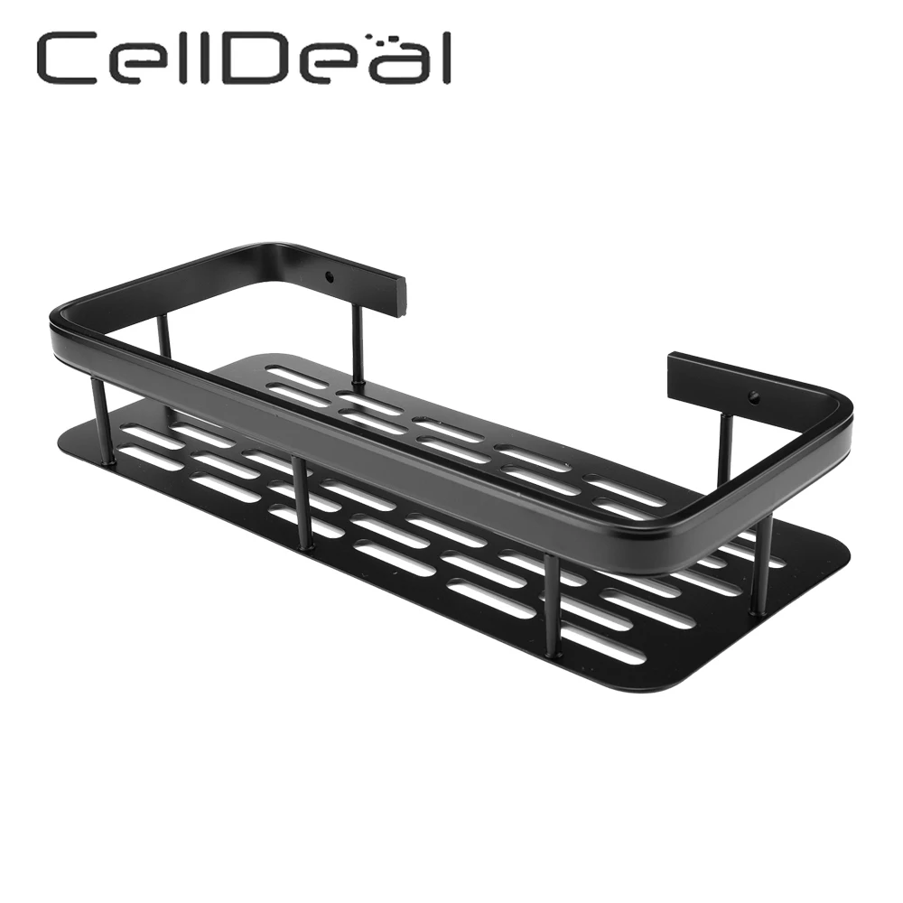 

Bathroom Shelves No-drill Corner Shelf Metal Shower Storage Rack Holder Toilet Organizer Holder Wall Mount Shower Room Rack