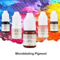 professional microblading pigment for permanent makeup supplies cosmetic tattoo ink for eyebrowlipeyeliner micro pigment color