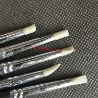 5pcs dental adhesive composite resin cement porcelain tooth shaping silicone pen