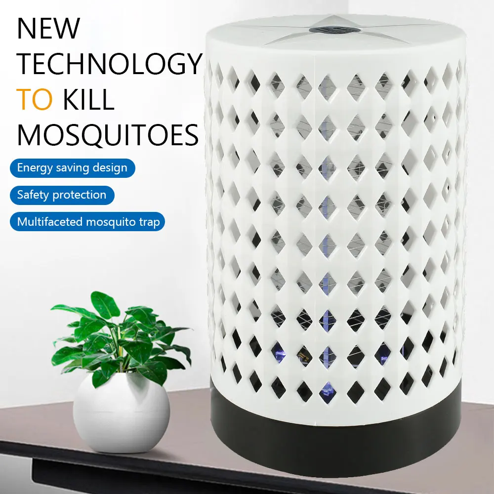 

USB Mosquito Killer Lamp Portable Electric LED Mosquito Insect Killer Lamp Home Bedroom Mosquito Repellent Mute Trap Lamp