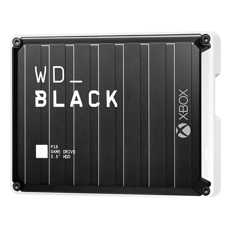 Western Digital P10 Black External Hard Drive WD 2TB 4TB 5TB Game Drive Compatible with PS4, Xbox One, PC, Mac