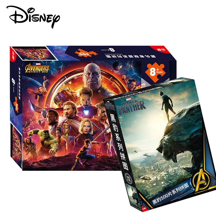Disney Marvel Оригинальные лицензированные игрушки замороженный Микки 500 шт бумажная