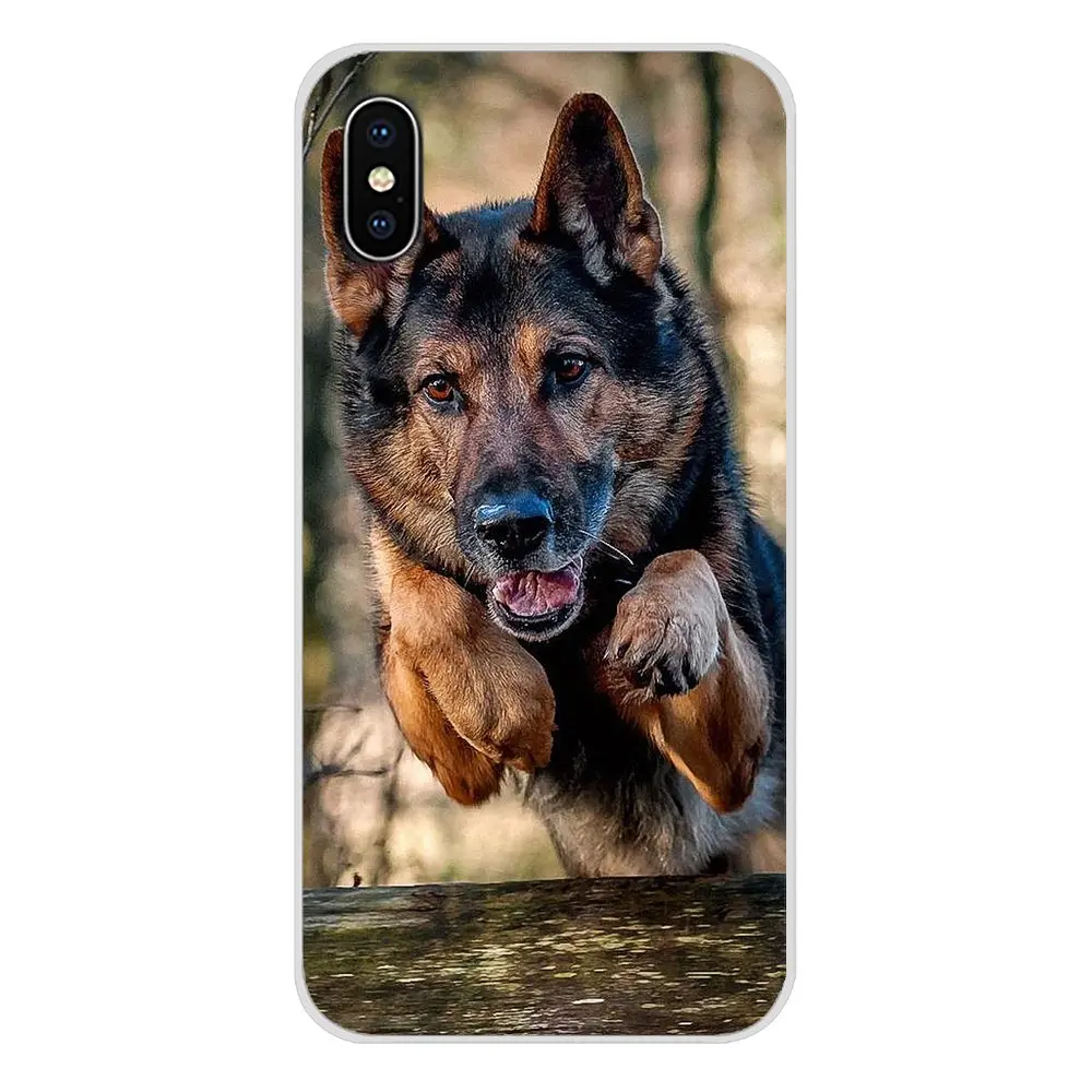 German shepherd Malinois For Xiaomi Mi4 Mi5 Mi5S Mi6 Mi A1 A2 5X 6X 8 9 Lite SE Pro Max Mix 2 3 2S Transparent TPU Case Cover | Мобильные