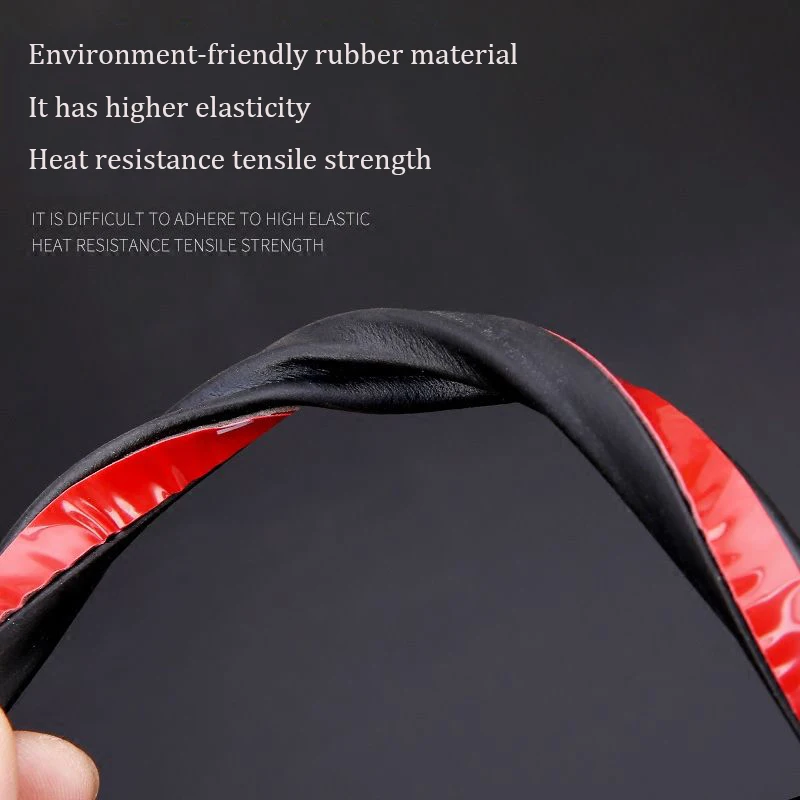 Уплотнительная лента для автомобильных дверей двухслойная резиновая