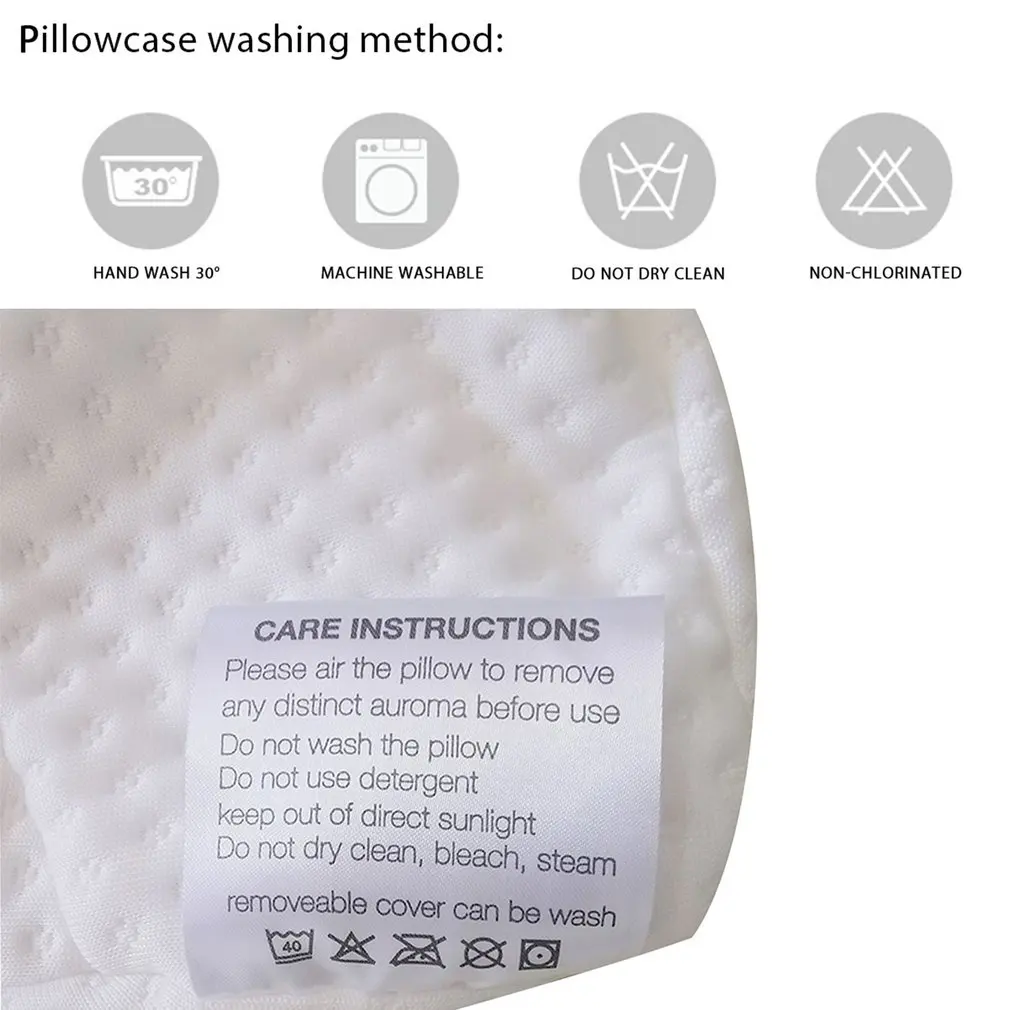 Подушка из пены с эффектом памяти подушка для здоровья шеи пары рук защитой от