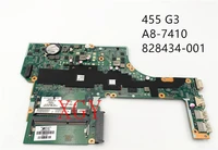 original for hp probook 455 g3 notebook laptop motherboard 828434 601 828434 001 dax73amb6e1 a8 7410 cpu 2gb free shipping