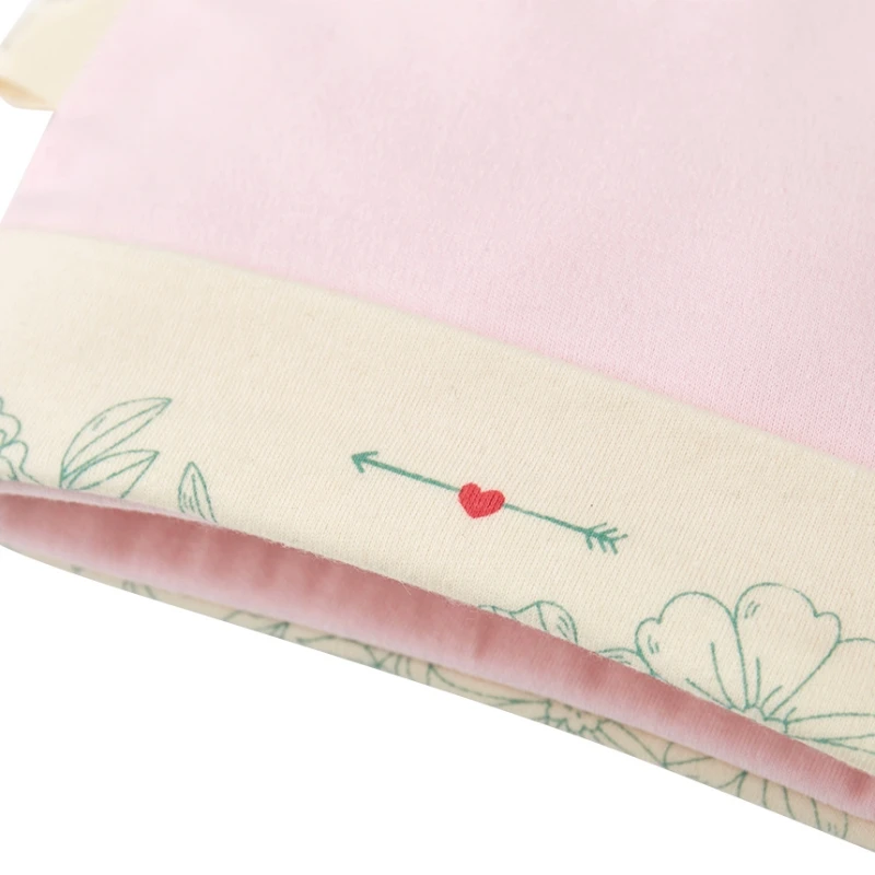 

Newborn Baby Boys Girls Hats Solid Color Cotton Floral Print Caps 0-6M