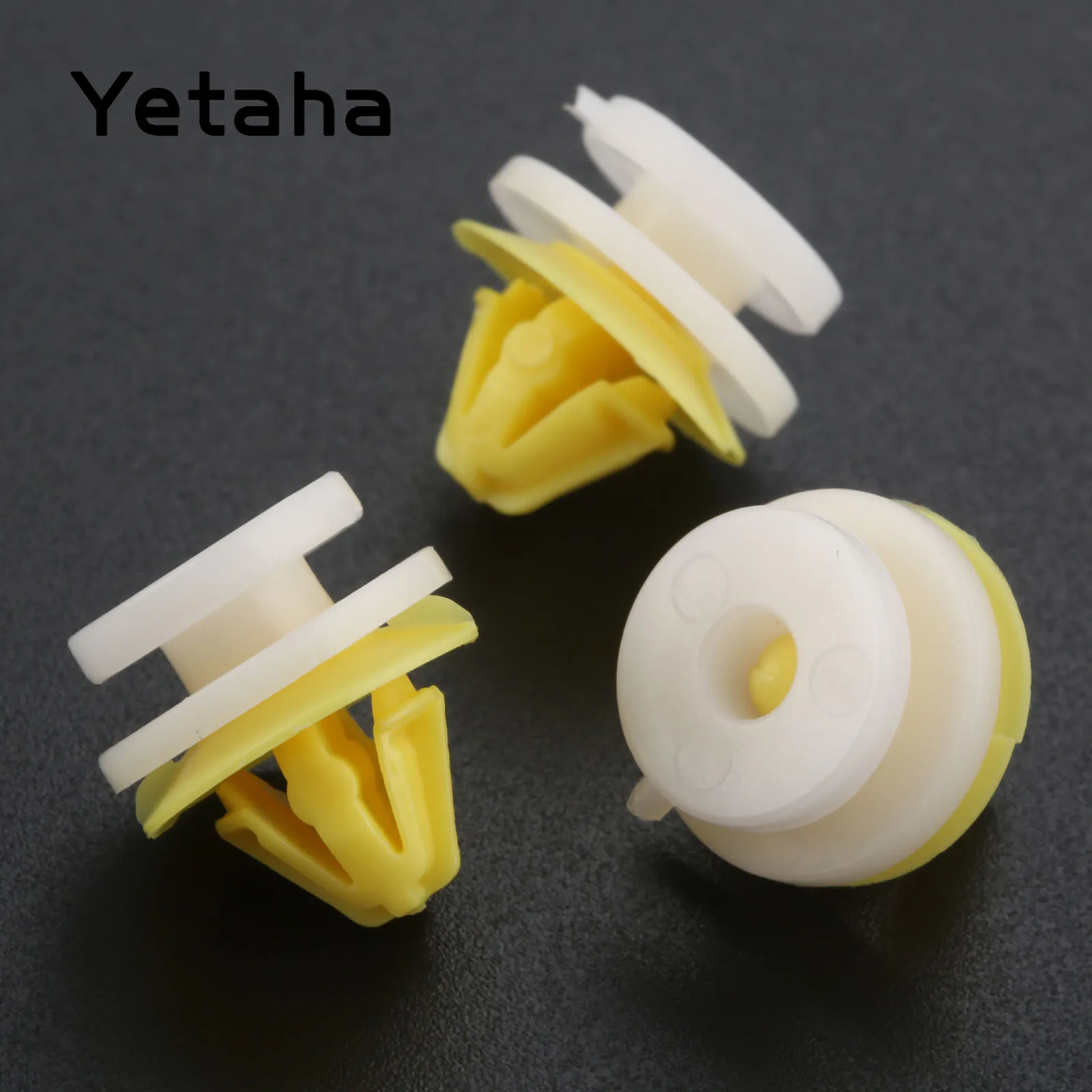 Yetaha 50 шт. салона внутренняя дверная карта отделка Панель Пластик зажимы заклёпки