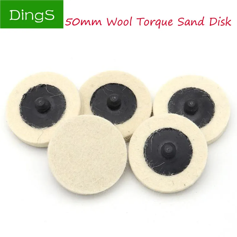 20 шт./компл. комплект Сжатый Ткань из шерстяного войлока полировального диска 50