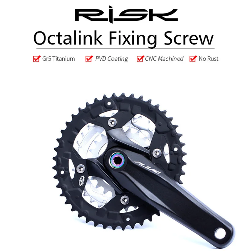 Титановый Ti-винт для горного велосипеда 2 шт. 15 х12 мм | Спорт и развлечения