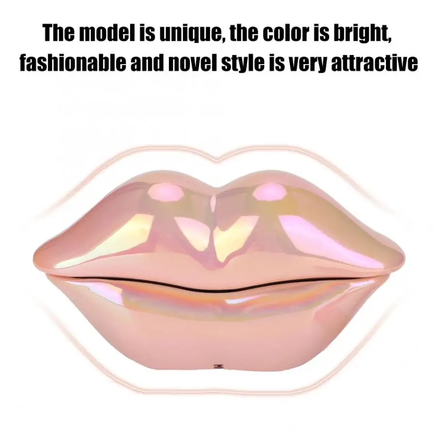 WX-3016 Mouth's Lips Shape Telephone Home Office Desktop Telephone Landline fashionable