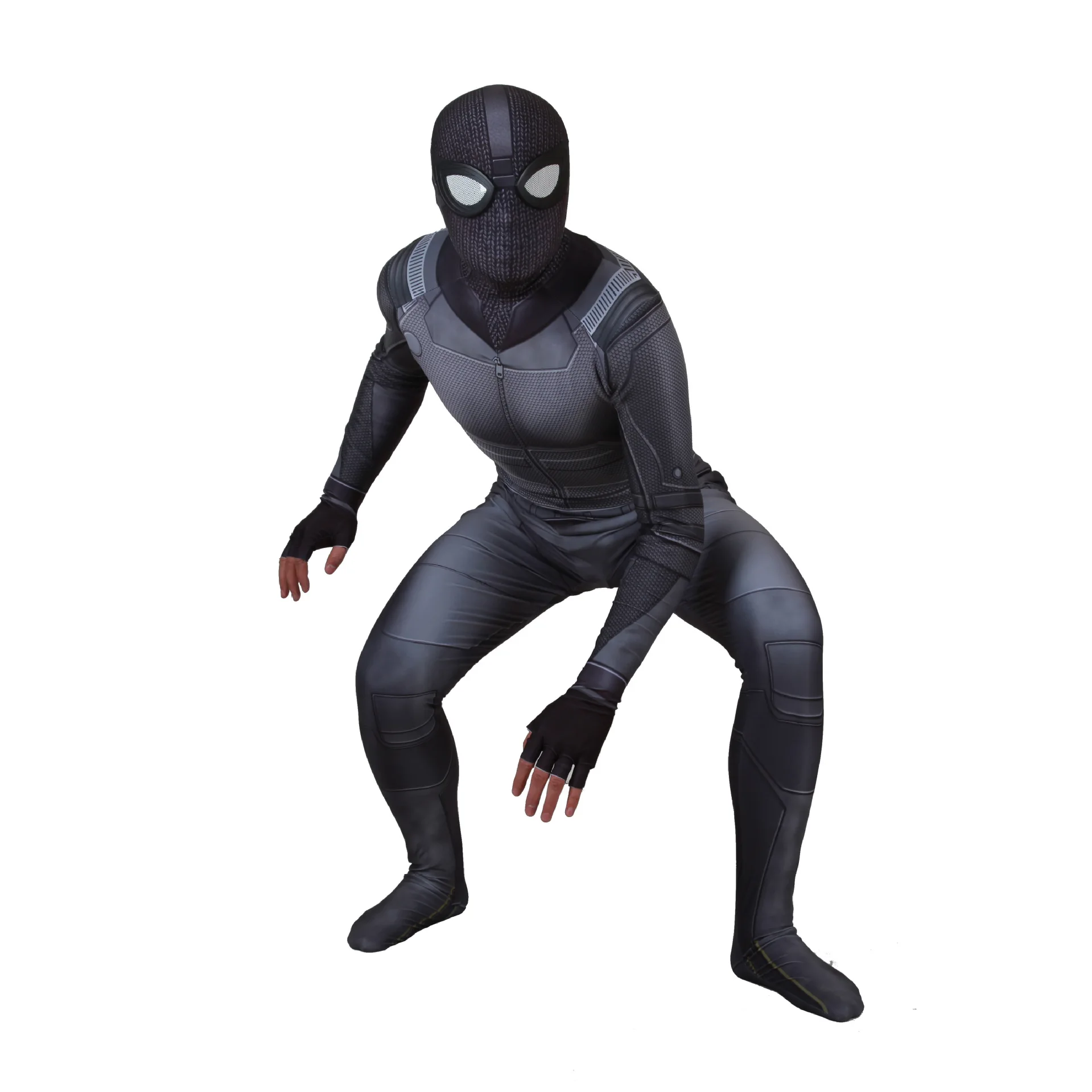 Halloween Cool Superhero Spandex Zentai Suit Movie Spider-Man Homecoming Costume Adult Spiderman Cosplay Costumes | Тематическая