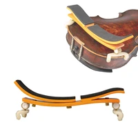 german style adjustable wooden 34 44 violin shoulder rest w 2pcs plastic claws replacement