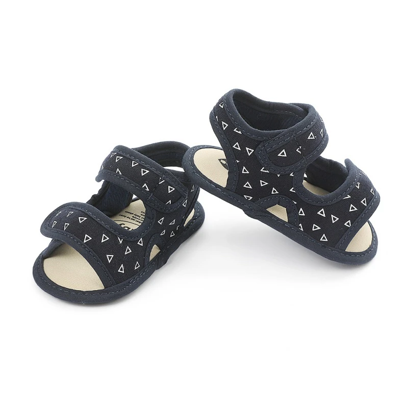 Sandalias Unisex de lona suave para beb&eacute;s y ni&ntilde;os, sandalias antideslizantes con suelas de gamuza, para troncos, de verano-0