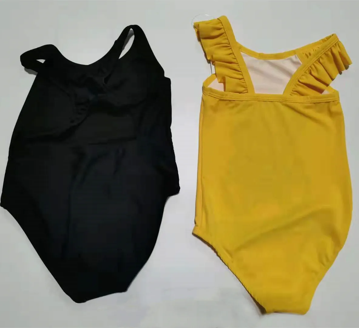 

2021 New One piece Letter or Animal Printed Girls Brand Swimsuit swimwear