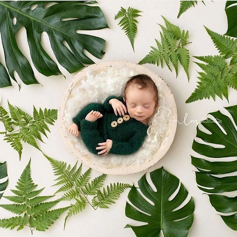 10 colors big Wooden bowl  infantile creative photography Props basin creative newborn photography prop