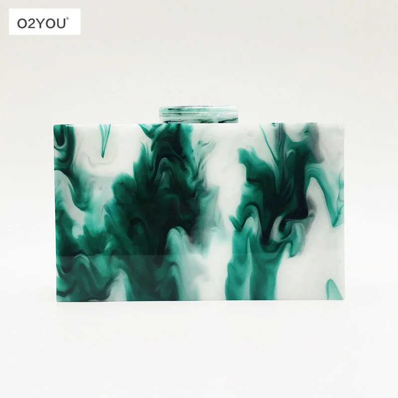 Дизайнерские женские сумочки акриловые повседневные клатчи дамские вечерние